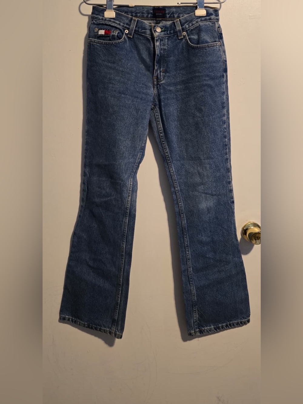 Tommy Hilfiger Women’s Classic Dark Blue Bootcut Jeans
